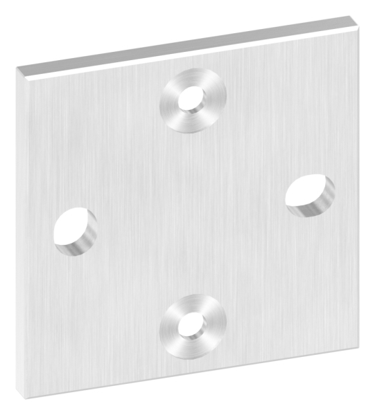 Ankerplatte- 100 x 100 x 8mm mit Fase-88-1150132-240Q-8.PL