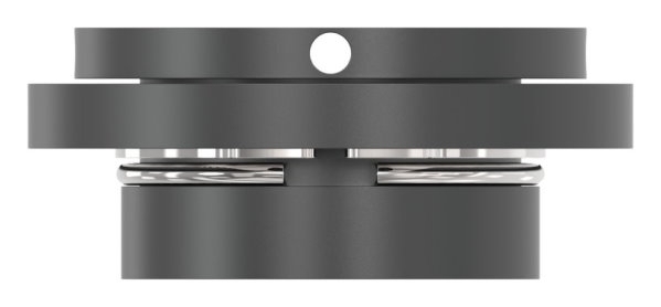 Montageplatte Stahl rund Ø 65 mm zum Anschweissen fuer Torbaender-88-11181-0510-01.W