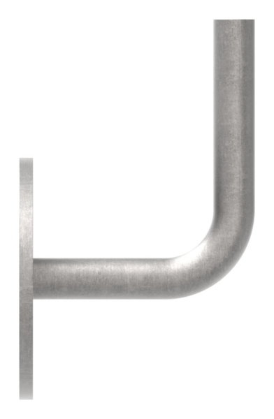 Handlauftraeger Stahl roh Ronde Ø 70x4 mm Buegel Ø 12 mm Wandabstand 62 mm zum Anschweissen-88-1150300-ST.62