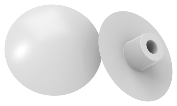 Plastikkappe fuer Innensechskantschraube M6- grau-88-11GK-P.G