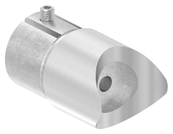 Anschlussstueck 90° V2A fuer Rohr 48-3 mm mit Klemmschraube-11-3639.4