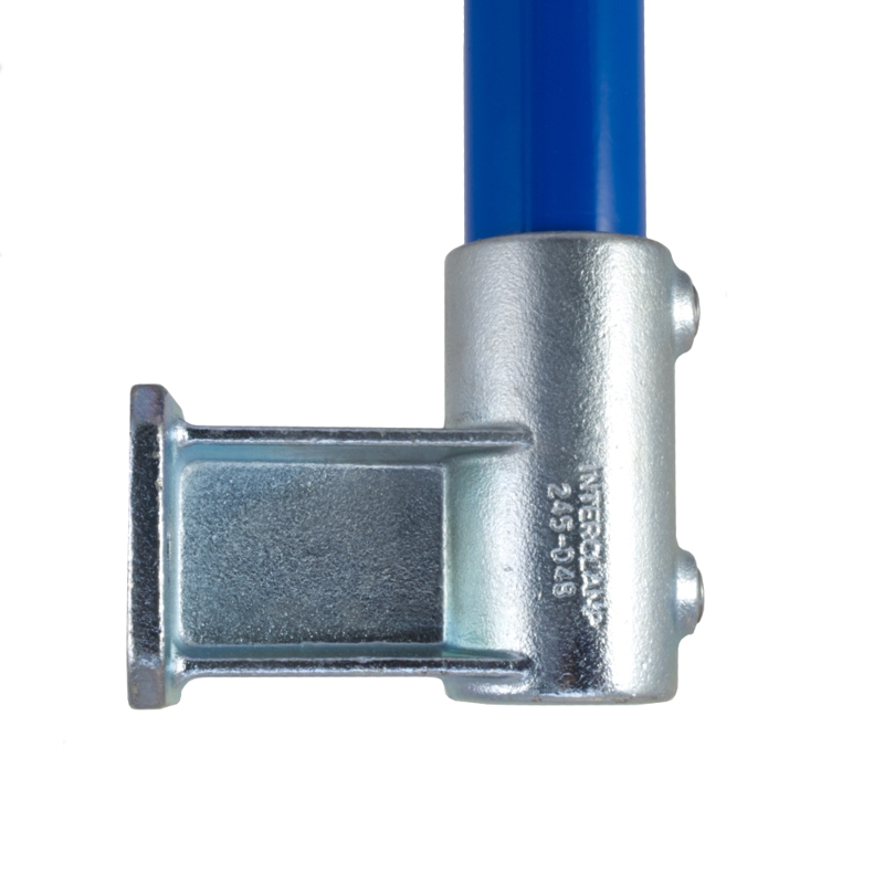 Rohrverbinder Wandhalter massiv Ø 48-3 mm -1 1-2- - Temperguss verzinkt - 245D48-245D48