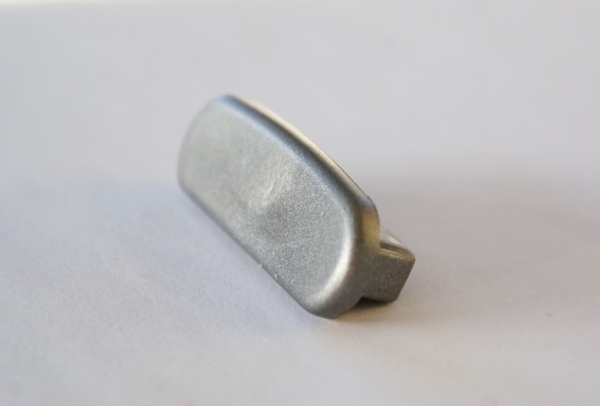 Endkappe fuer Kunststoffhandlauf fuer 40 x 8mm- graualuminium-88-11EK-F408.019