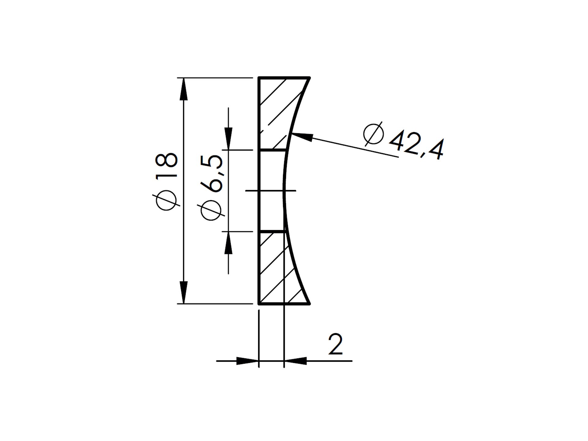 Gelaenderdistanz Edelstahl AISI 316 geschliffen-89-11A1401202-A.4