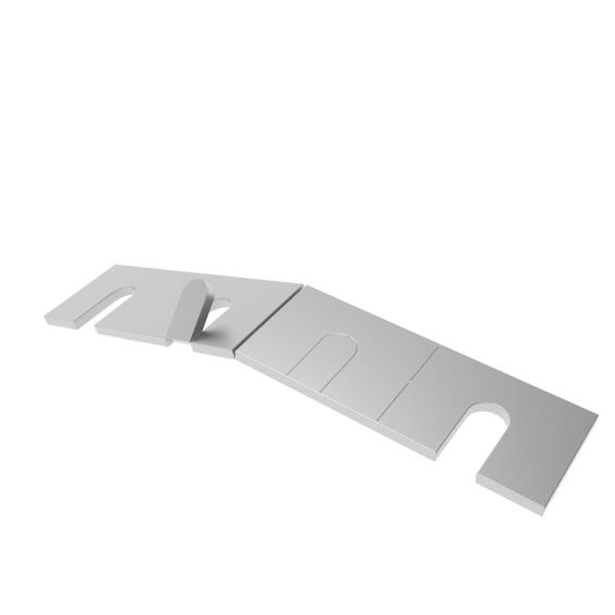 Ablaufprofil Edelstahl AISI 304- Staerke 5 mm- Rohzustand unbearbeitet-89-11A0004PRODRAIN-A.4