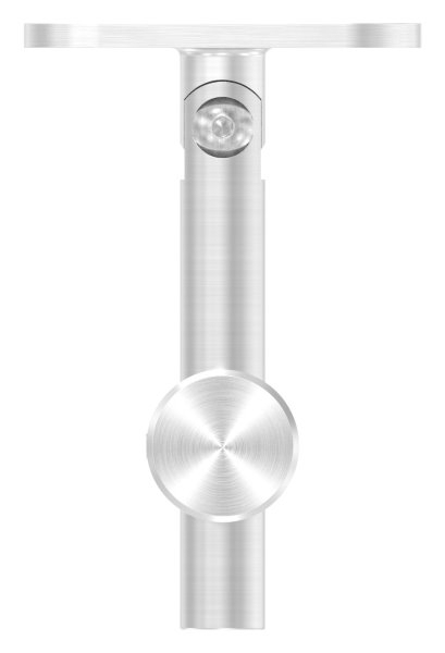 Handlaufhalter mit Gelenk und Halteplatte fuer flachen Anschluss V2A-11-2057.4