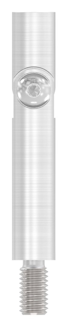 Handlaufhalter mit Gelenk Edelstahl V2A geschliffen Ø 12 mm Gewinde M6 - M8-11-7008-A.4