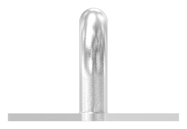 Befestigungsoese Edelstahl V4A Rundeisen Ø 10 mm mit rechteckiger Platte-88.11100075010