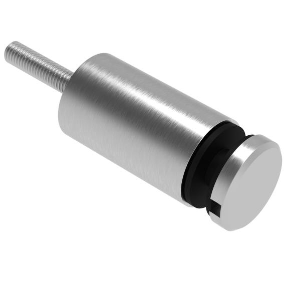 Glashalter Edelstahl AISI 304 Schliff fuer Glas 6-12-76 mm- flache Pfostenmontage-89-11A0746500-A.4