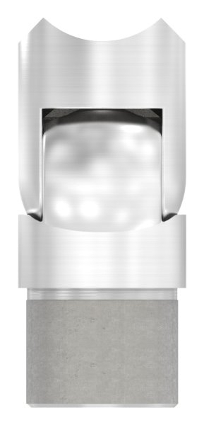 Gelenkstueck V2A fuer Rohr 42-4 x 2-0 mm zum Anschrauben geschliffen K240-88-1156257-320.42