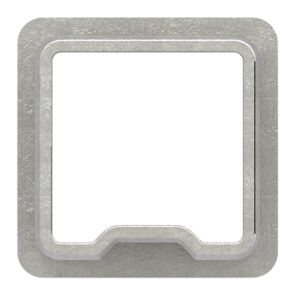 Steckverbinder V4A fuer Rohr 30x30x2 mm gerade-88.1110103030